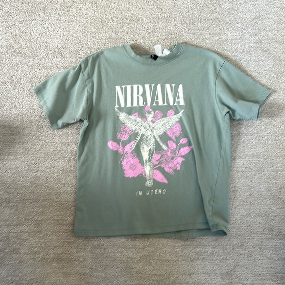 Cute Nirvana t shirt